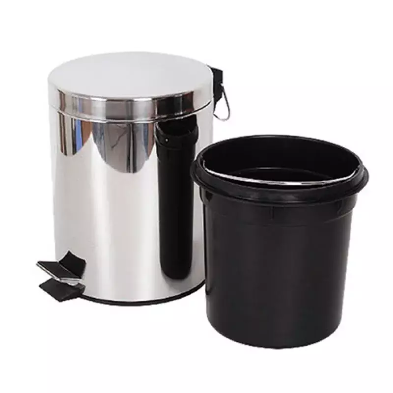 Sọt rác inox có nắp – 20L