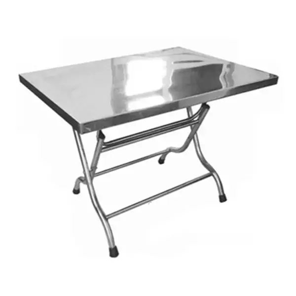 Bàn inox chữ nhật